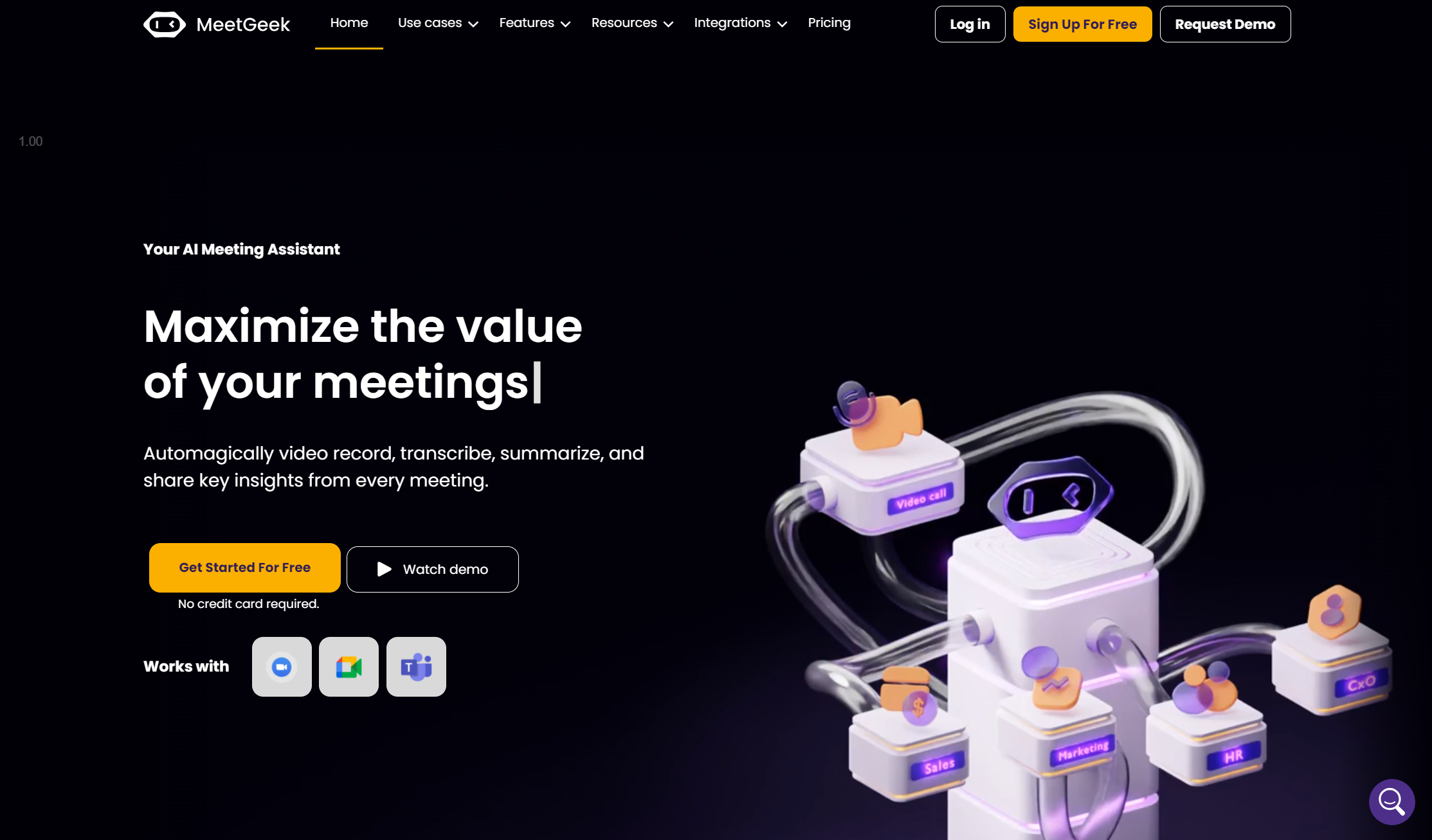 MeetGeek AI Demonstration